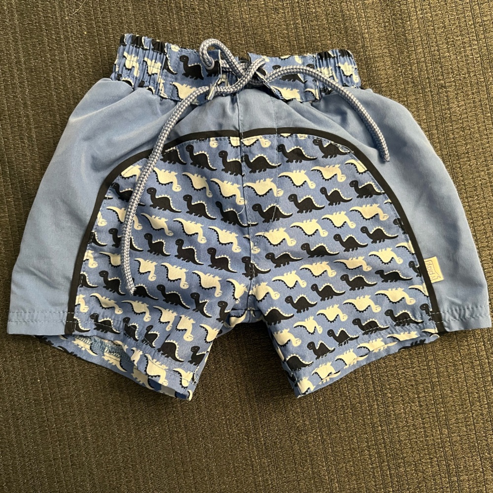 Adorable 6M Boys Dinosaur Swim Trunks